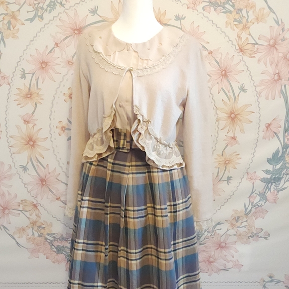 Axes Femme cardigan borelo coquette dollette soft girl cottage core shoujo - Picture 9 of 12